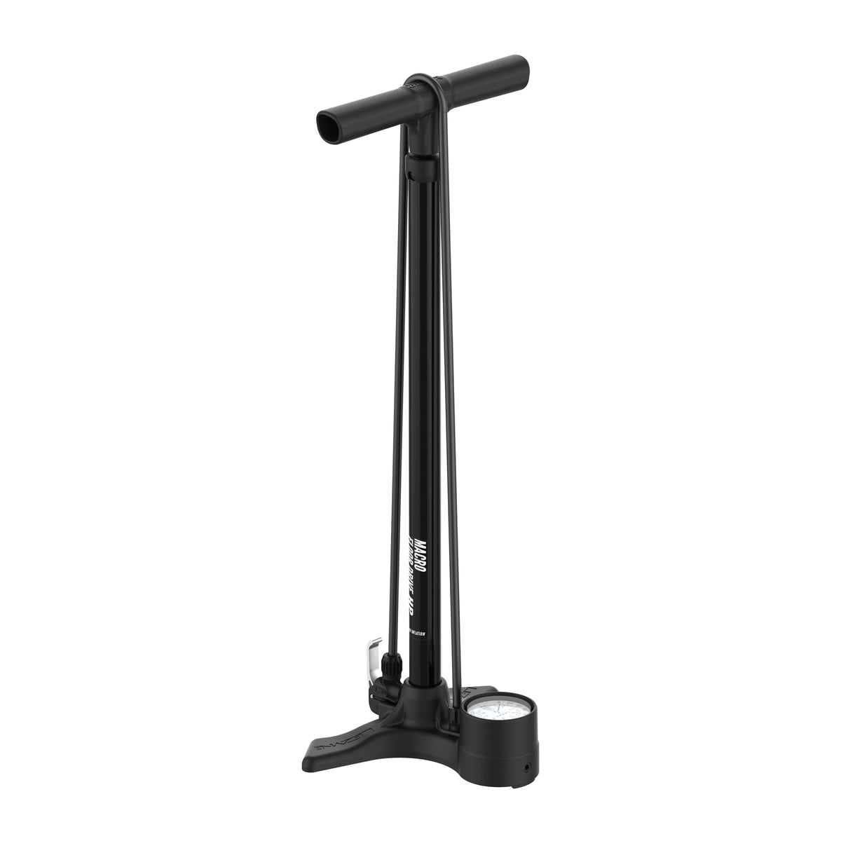 Lezyne Macro Floor Drive DV Floor Pump - Flat Black