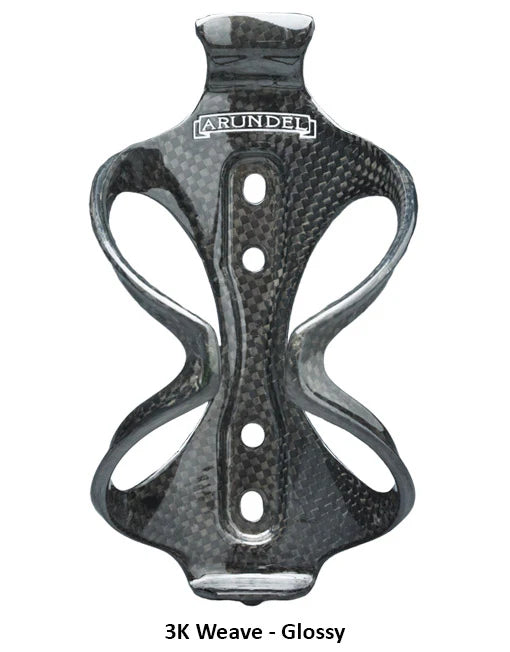 Arundel Mandible 3K Weave Bottle Cage
