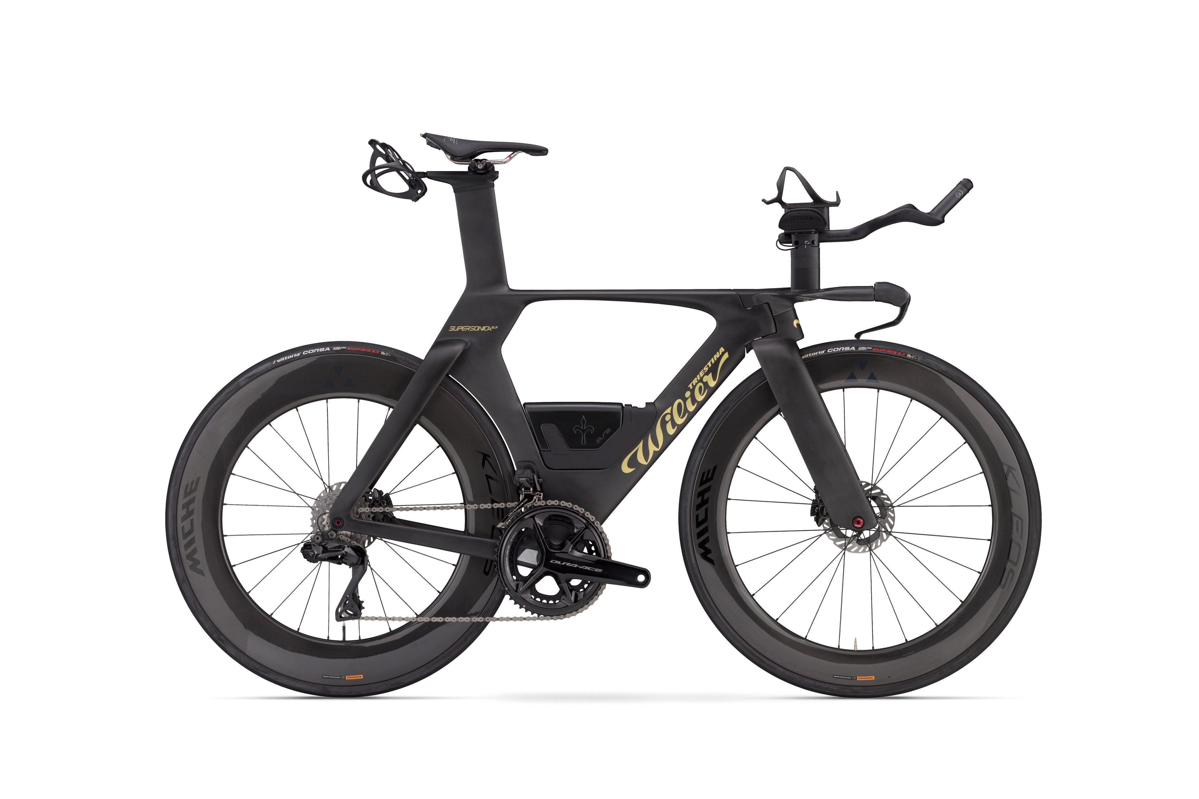 BIKE WILIER SUPERSONICA SLR DURA ACE DI2 POWER METER LENTICOLARE+3SPOKES