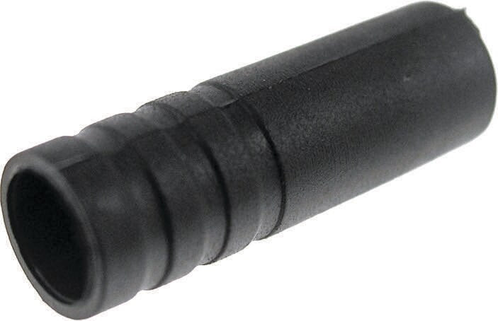 HOUSING END ACTION 4MM PLASTIC GEAR BLACK 200PC