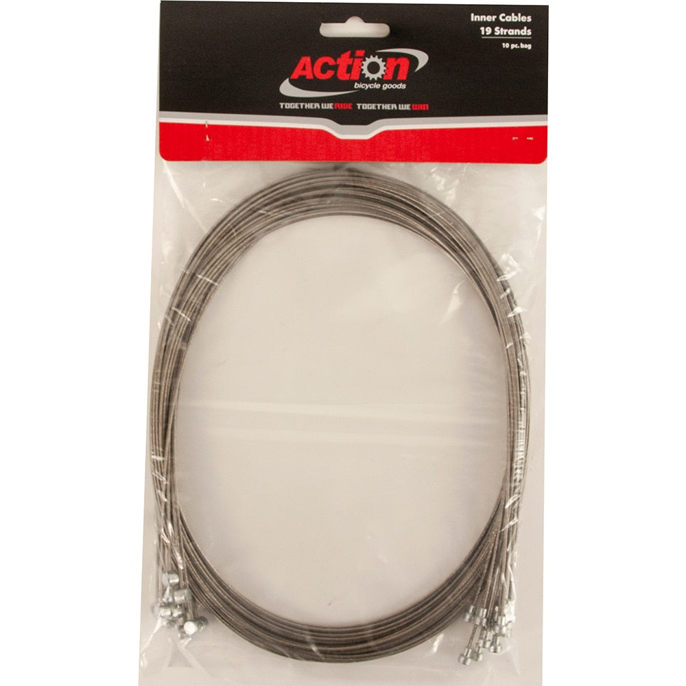 Action S.Steel Double End 1700Mm Bag Of 10 Cable Inner Brake