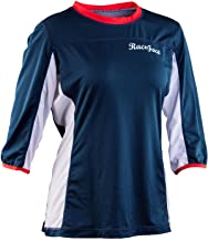 Race Face KHYBER JERSEY - 3/4 SLEEVE NAVY/FLAME S