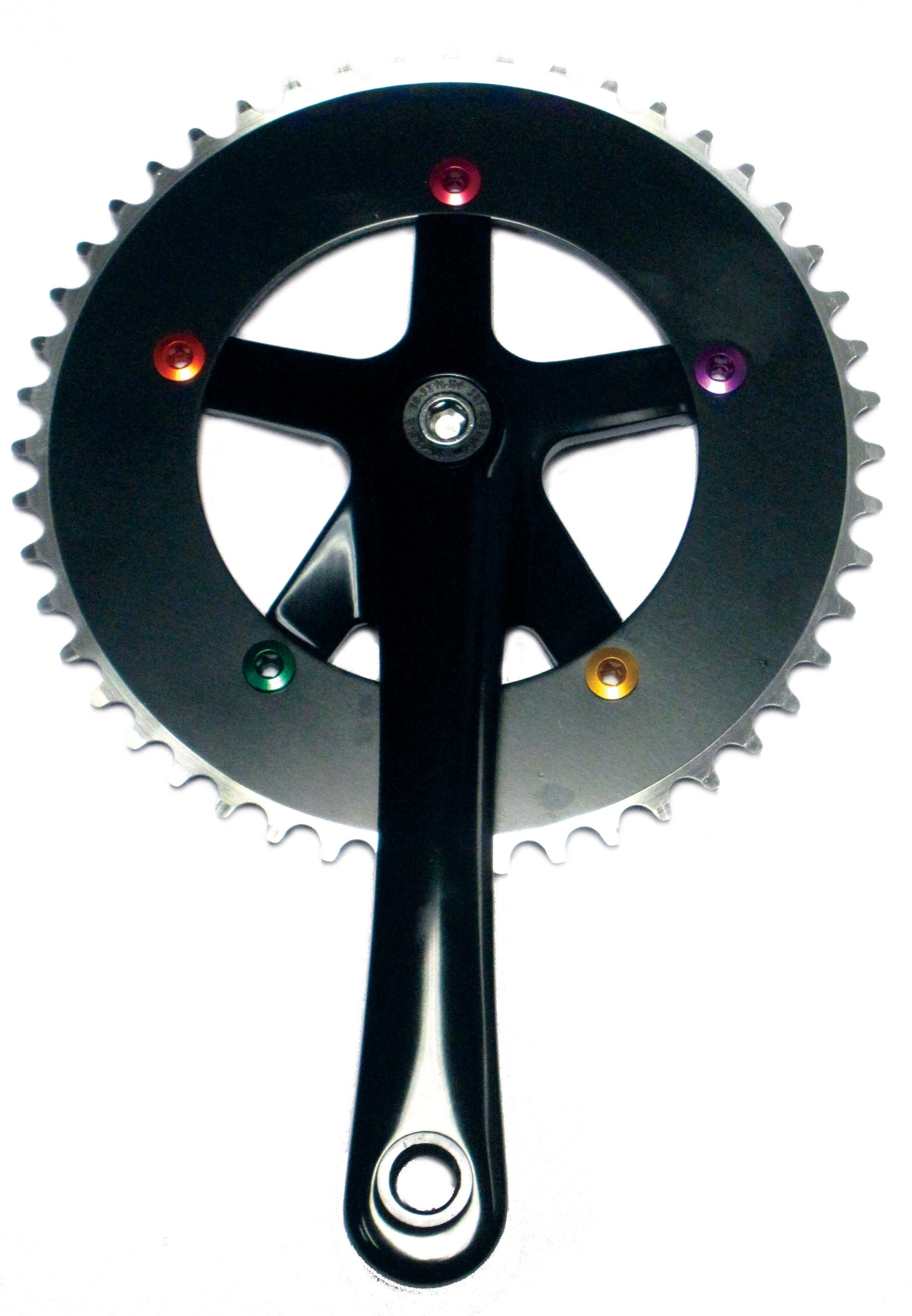 CRANK TRACK ALTAIR FIXI 170MM 48T BLACK