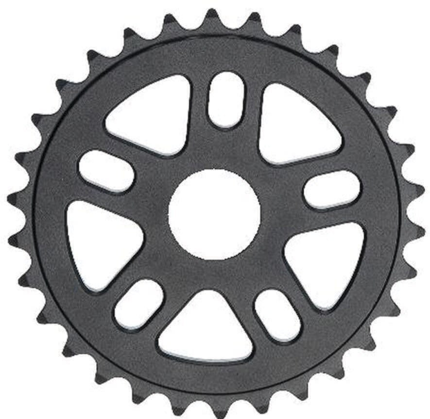 CHAINRING CURB DOG COMP 6061AL 25T BLACK
