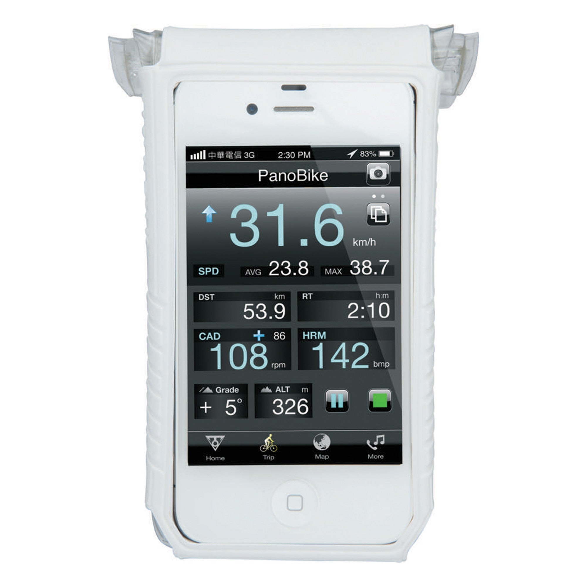 BAG PHONE TOPEAK DRYBAG 3-4" WHITE