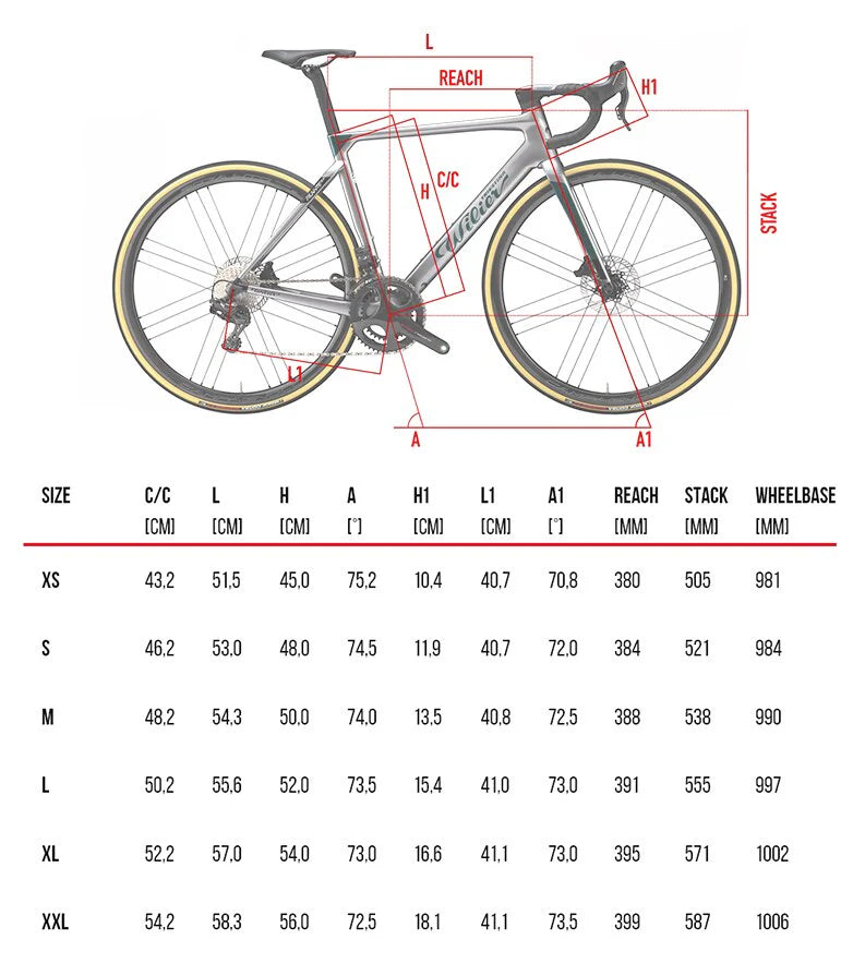 BIKE WILIER FILANTE SLR SUPER RECORD WRL 13 SPEED KLEOS RD 36