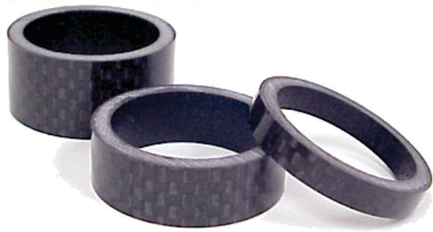 HEADSET WASHER ACTION 1-1/8" CARBON 2.5MM 5PC BAG
