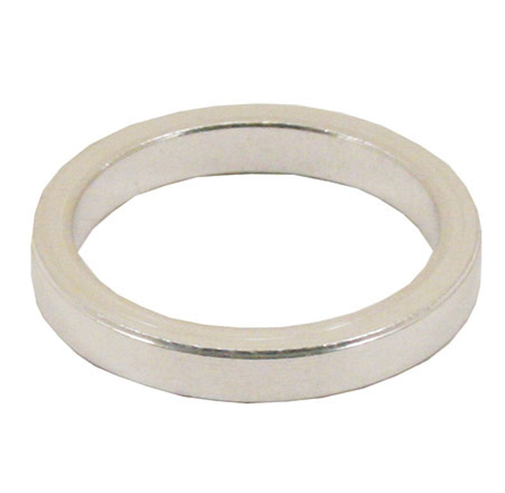 VUELTA 1" 5mm SILVER SPACER BAG/10