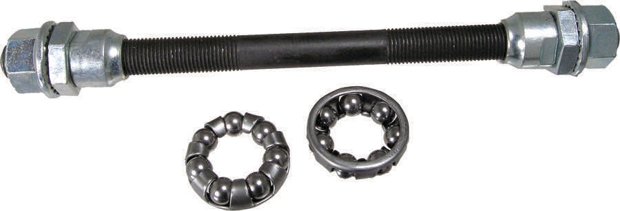 ACTION, AXLE/CONES/BEARINGS 3/8x26x164, single speed, rear