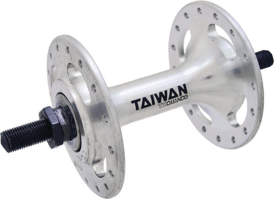 KUN TENG HUB FRONT TRACK HIGH FLANGE 32H SILVER