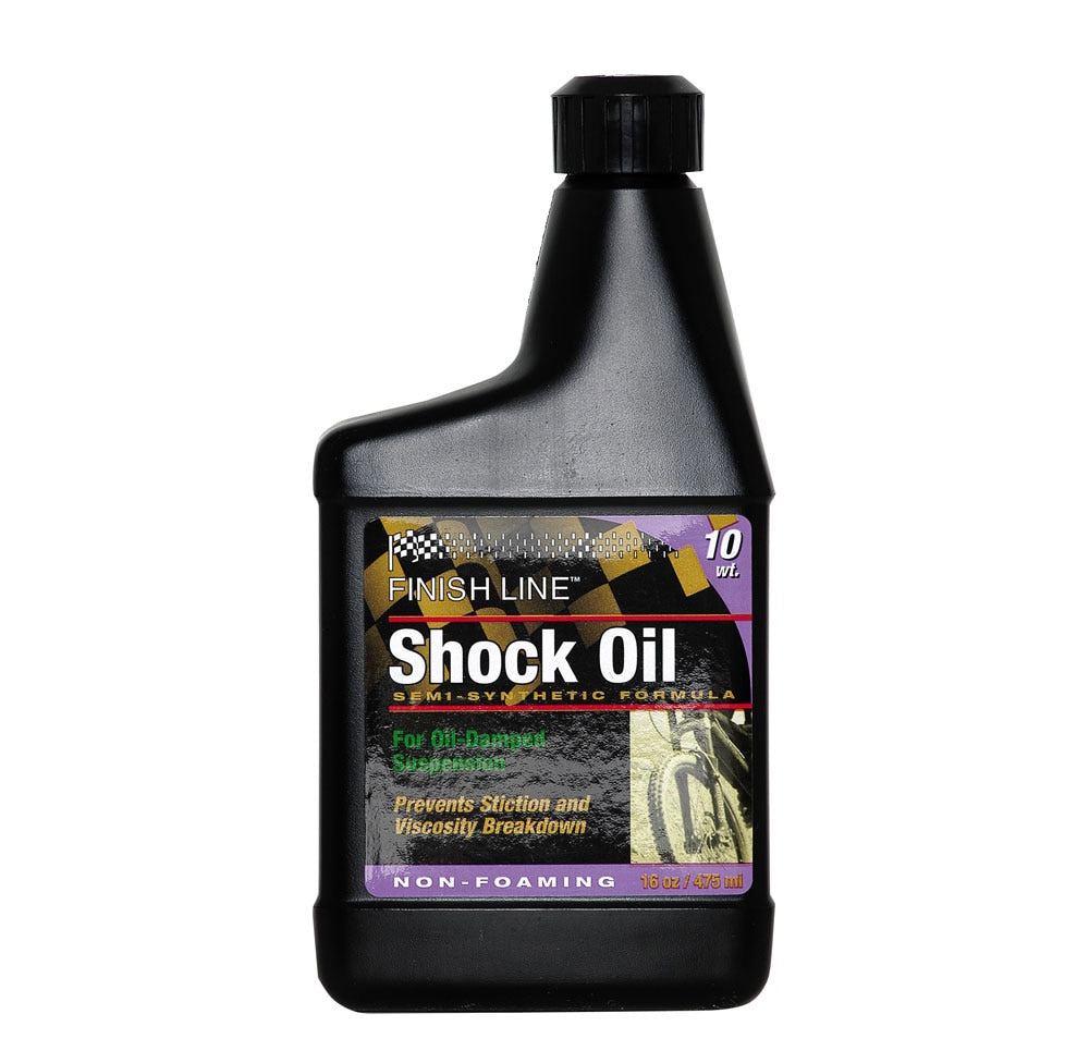 LUBE FINISH LINE SHOCK OIL 10 WEIGHT 16OZ