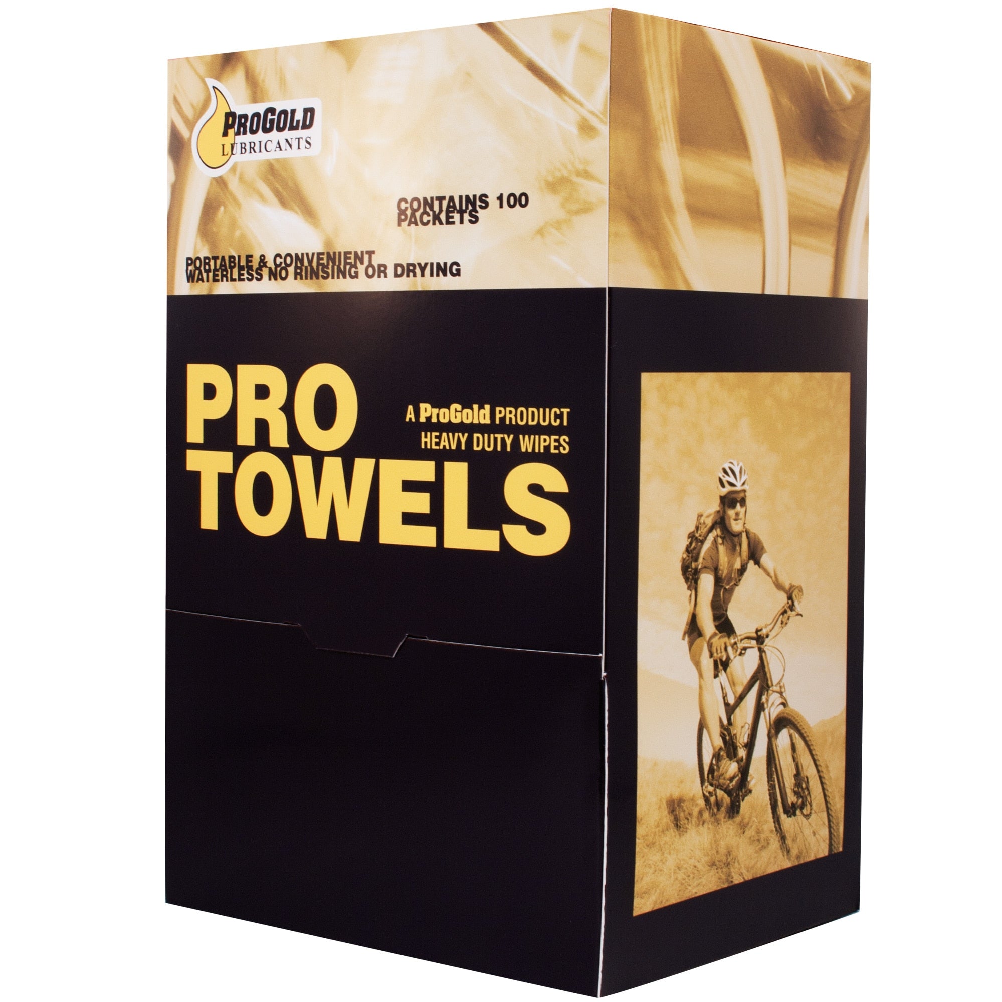 DEGREASER PROGOLD PRO TOWELS 100 PACK DISPLAY BOX