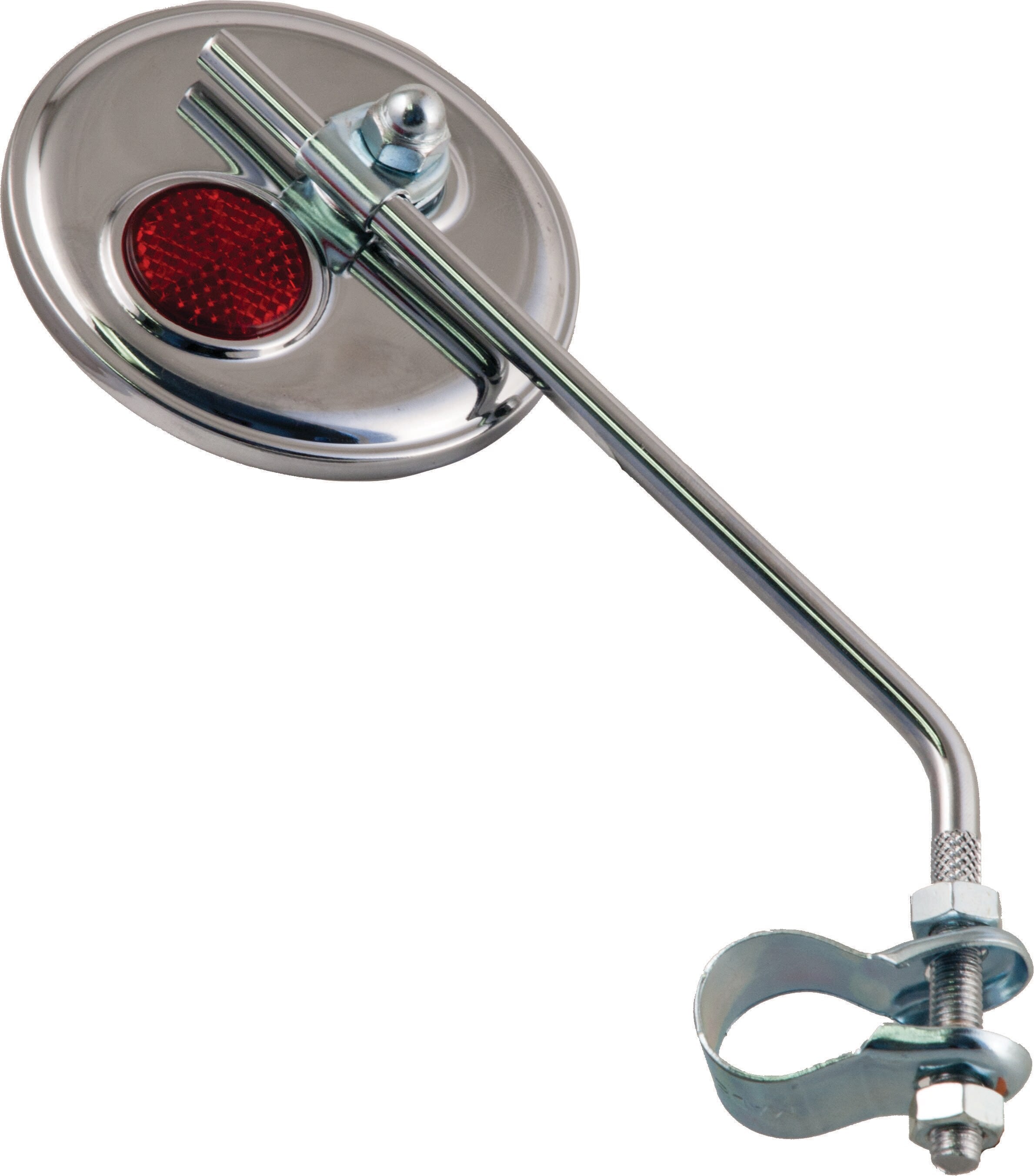 MIRROR ACTION ROUND 3" CHROME