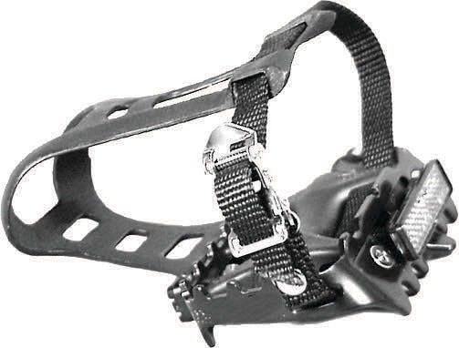 PEDAL ALTAIR MTB NYLON 9/16" W/TOECLIPS BLACK