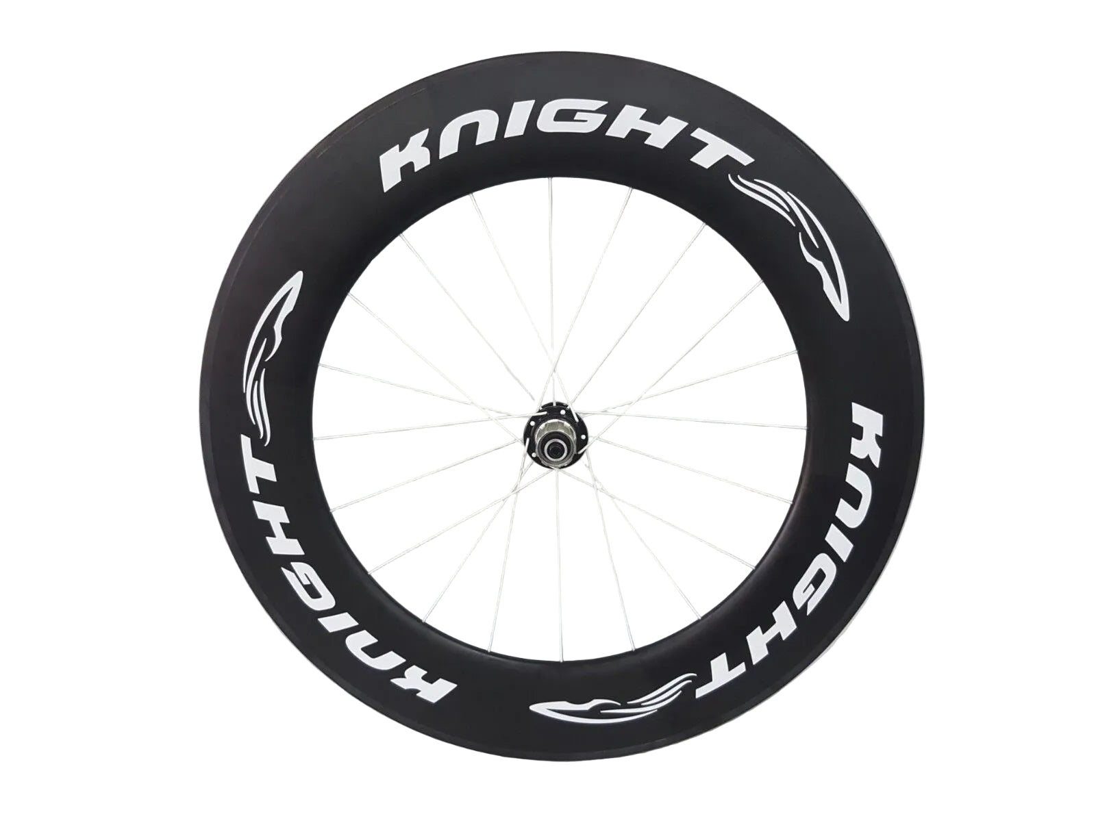 Knight 95 Carbon Rim Clincher Front - White 700c