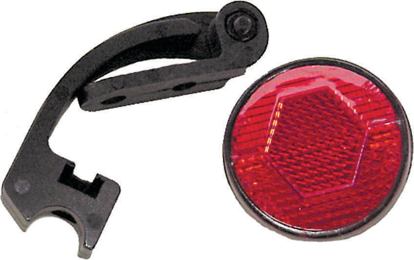 REFLECTOR ACTION REAR ROUND W/BRAKE BRACKET
