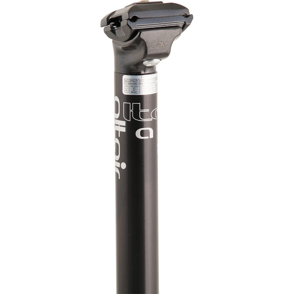 SEATPOST ALTAIR ALLOY 28.6X350MM BLACK