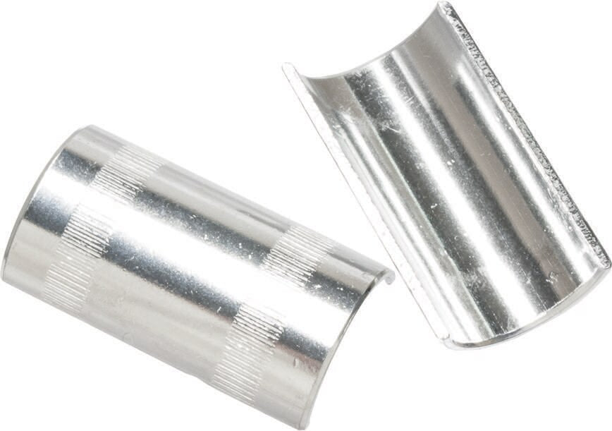 HBAR SHIM ACTION 25.4 TO 22.2MM SILVER 2PC