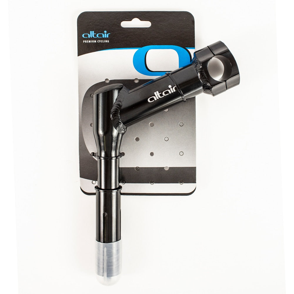 Altair 1"~1.1/8" Quill +30º 25.4-Bar 90Mm Black Stem