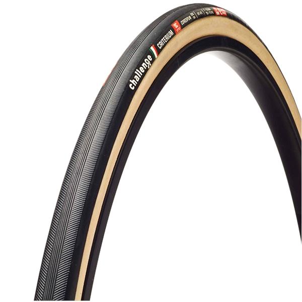 700x23 CHALLENGE CRITERIUM SC TUBULAR BLACK/WHITE