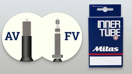 TUBE 26 x 1.75 – 2.45 Pv 47mm MITAS FV47 47/62 - 559