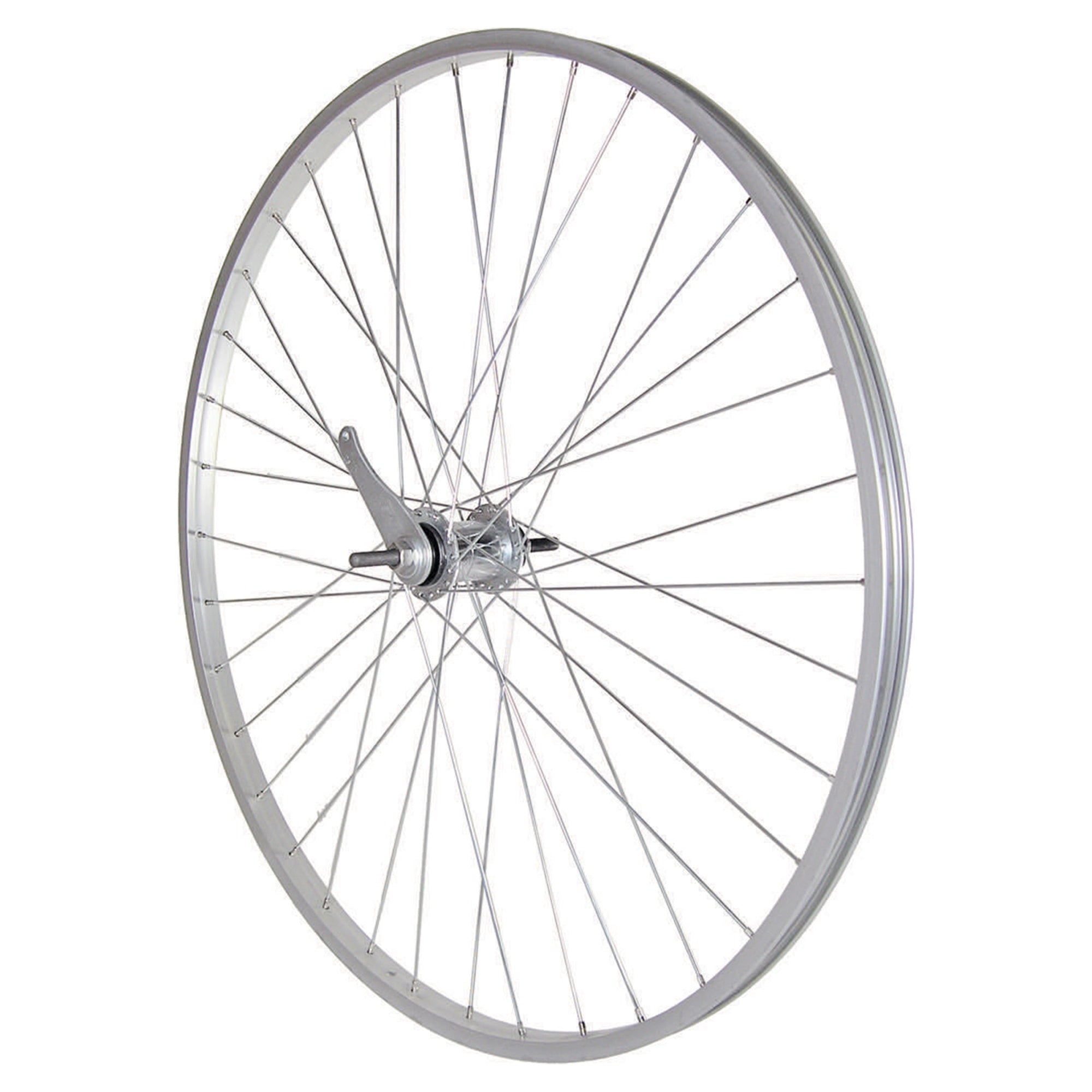 WHEEL AL 27x1-1/4 COASTER ACTION SILVER