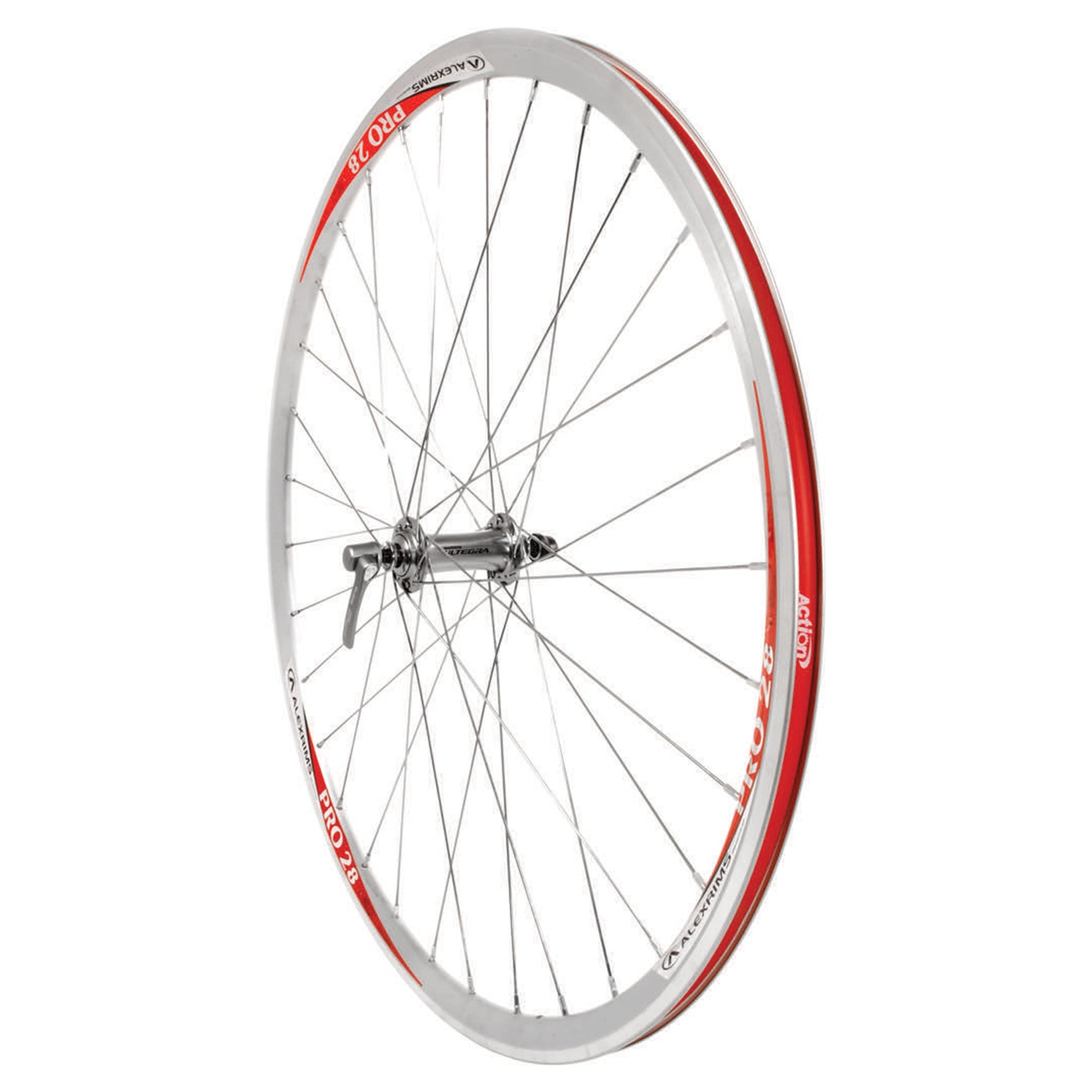 WHEEL AL 700 FRONT ALEX PRO28/6700 SILVER