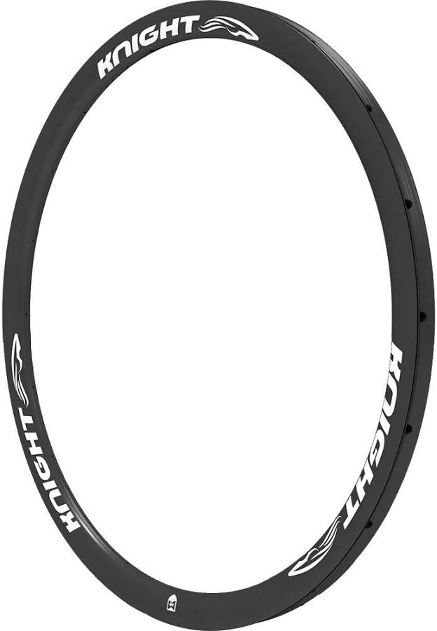 Knight 35 Carbon Disc CX Tubular Rim - White 700c