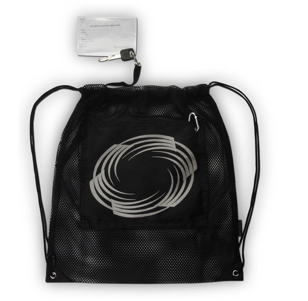 Stow Backpack - Black/Silver