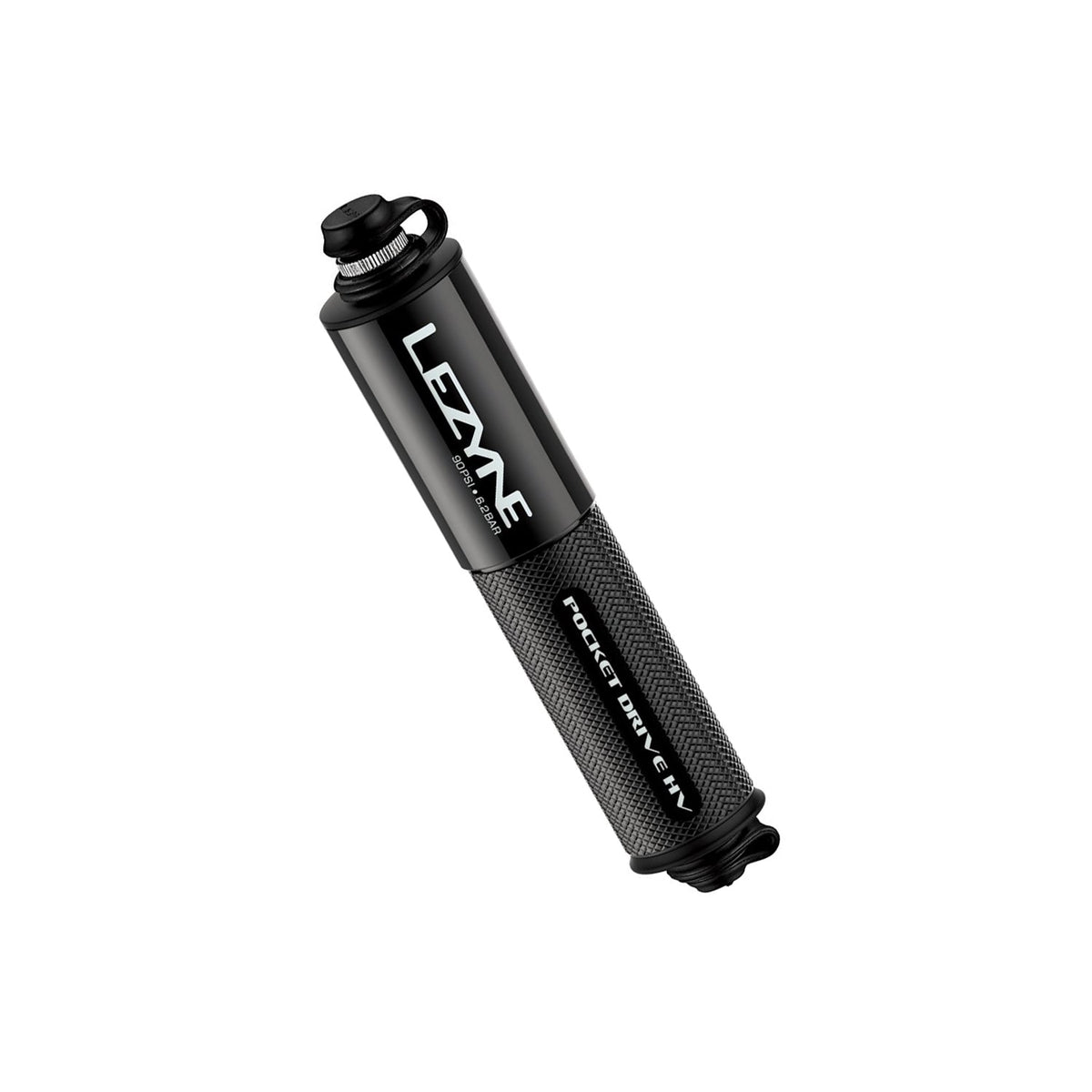 Lezyne Pocket Drive HV Mini Pump - Gloss Black