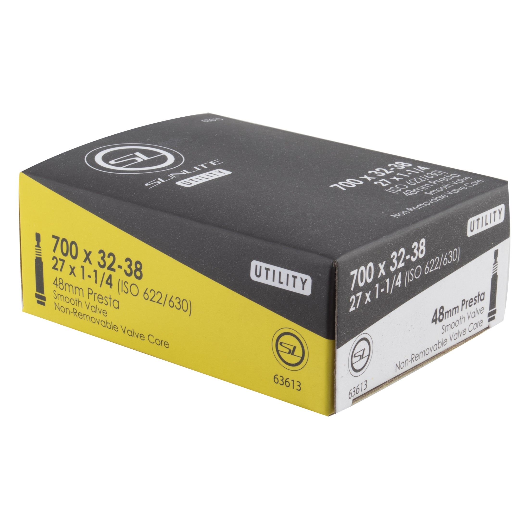 TUBE SUNLITE 700x32-38, 27x1-1/4x1-3 Utili-T Standard Presta Valve