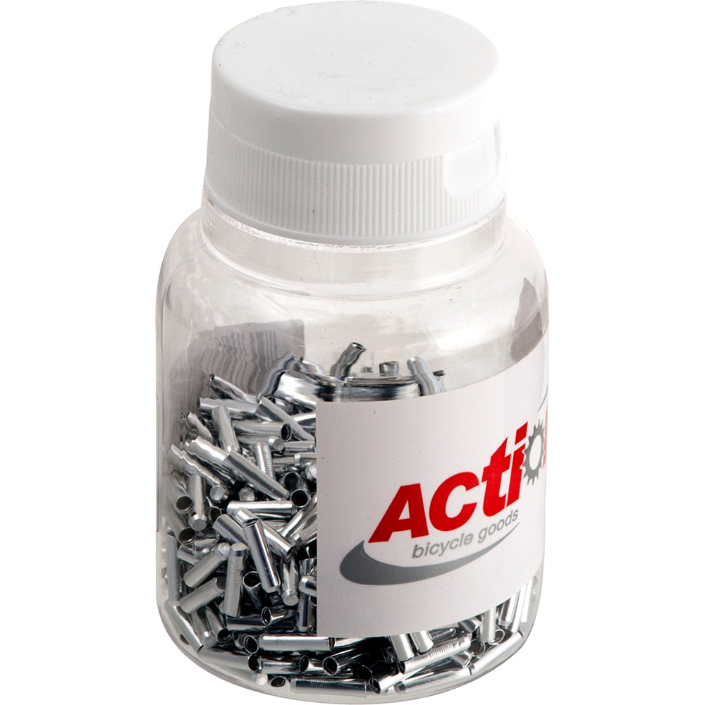 CABLE END ACTION 1.2MM SILVER BOTTLE OF 500