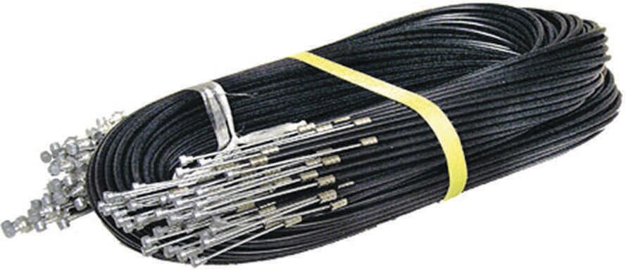 CABLE BRAKE ACTION SLICK LINED 2-END BK BULK 100PC