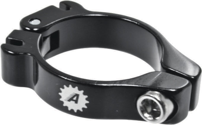 CABLE STOP ACTION DOUBLE 28.6MM BLACK