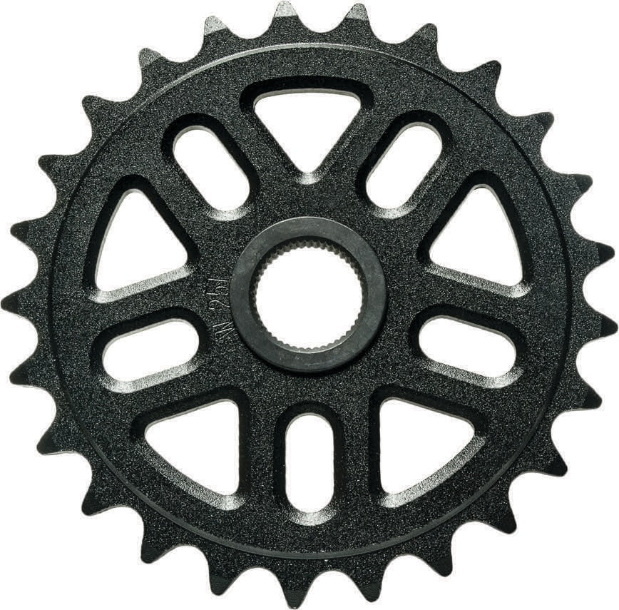 CHAINRING CURB DOG COMP 48 SPLINE 25T BLACK