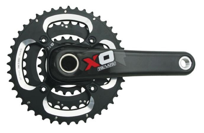 TRUVATIV X0 BB30 3x10-SPEED 170 SILVER 44/33/22T w/o BB