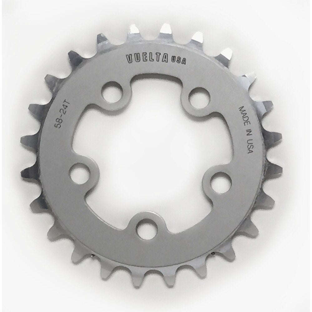 CHAINRING VUELTA SE FLAT  58MM 22T SILVER