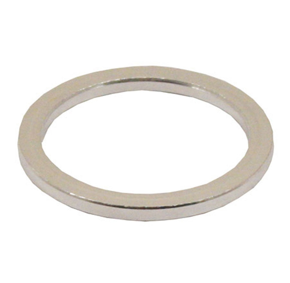 VUELTA 1" 2.5mm SILVER SPACER BAG/10