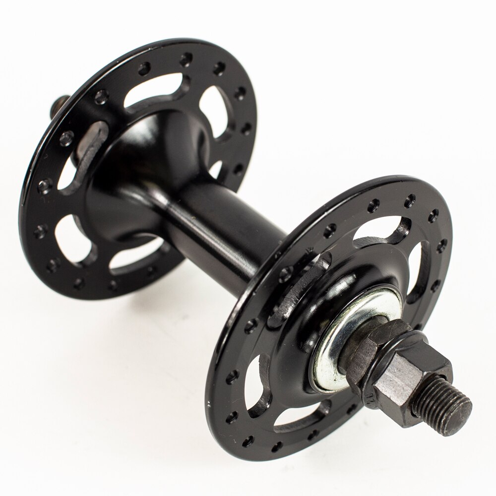 KUN TENG HUB FRONT TRACK HIGH FLANGE 32H BLACK
