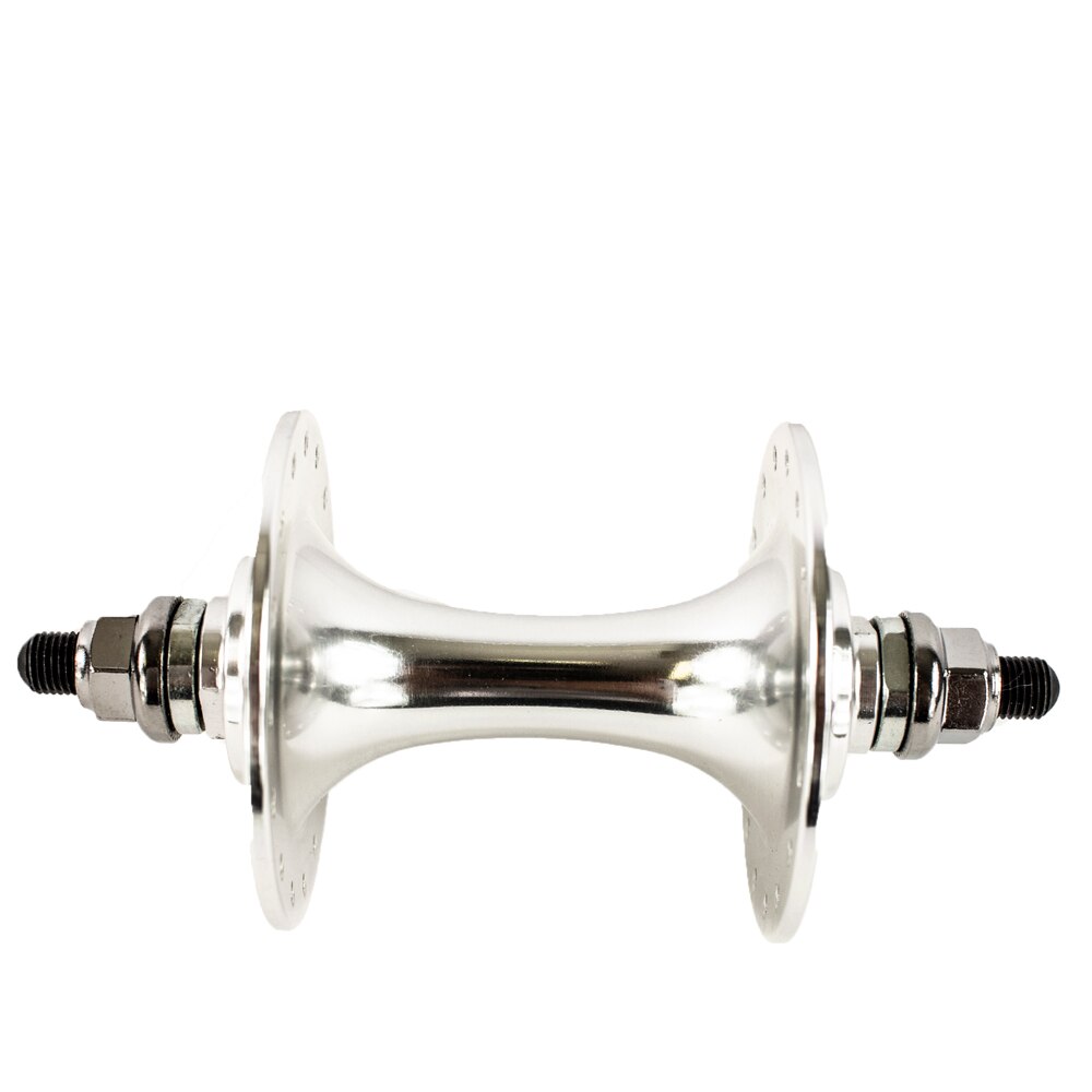Gran Compe II 32H Silver Front Large Flange Track Hub