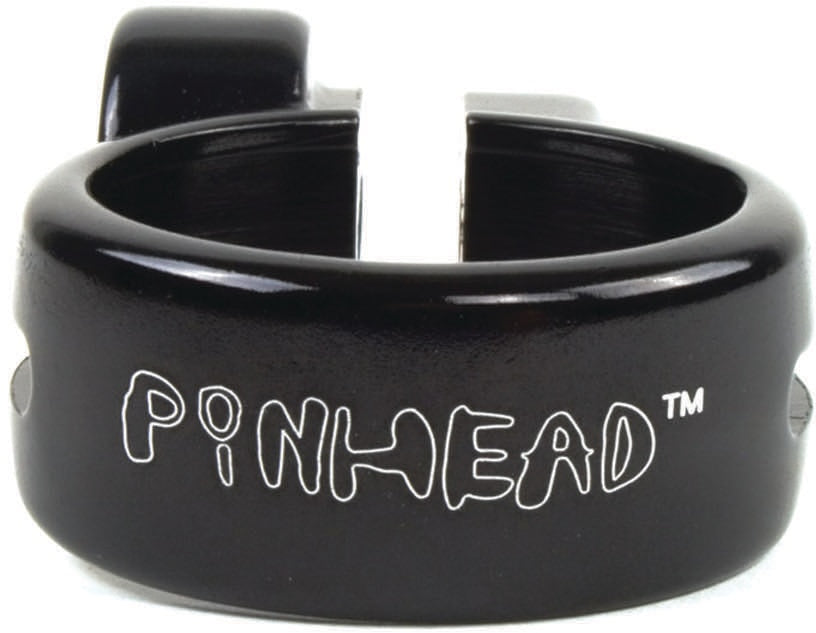 LOCK PINHEAD SEATPOST CLAMP ONLY 34.9MM BLACK