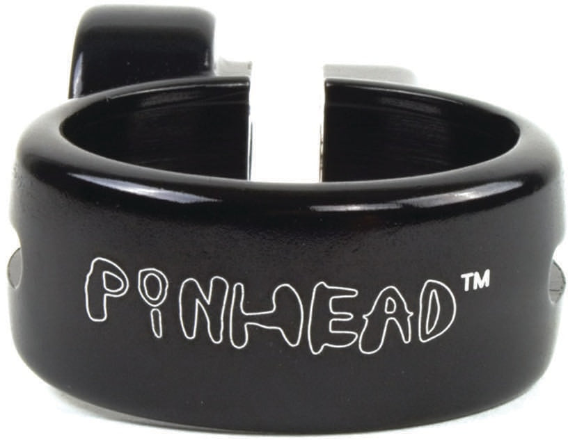 LOCK PINHEAD SEATPOST CLAMP ONLY 28.6/31.8MM BLACK