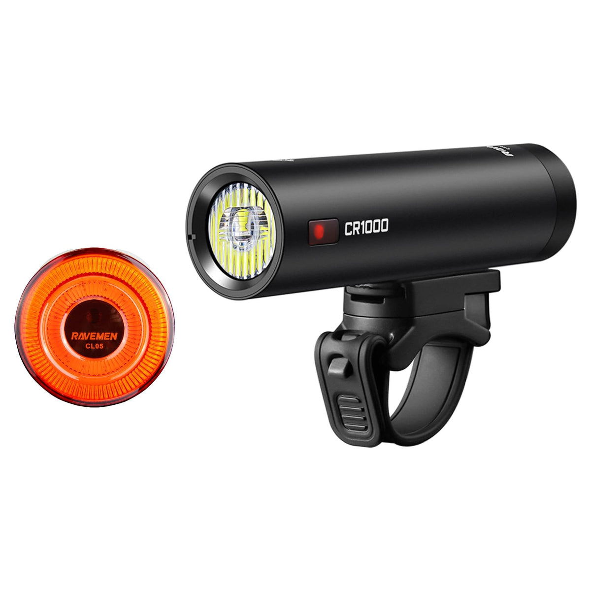 Ravemen LS20 Light Set, CR1000 Headlight and CL05 Tail Light