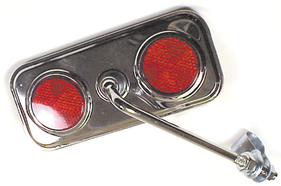 MIRROR ACTION RECTANGLE CHROME