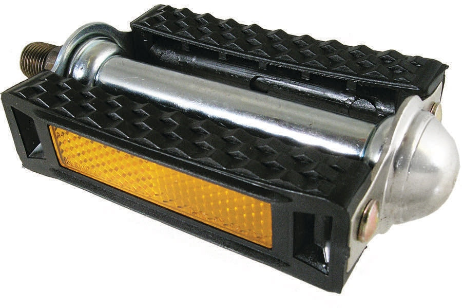 PEDAL ACTION BLOCK 1/2" BLACK/SILVER