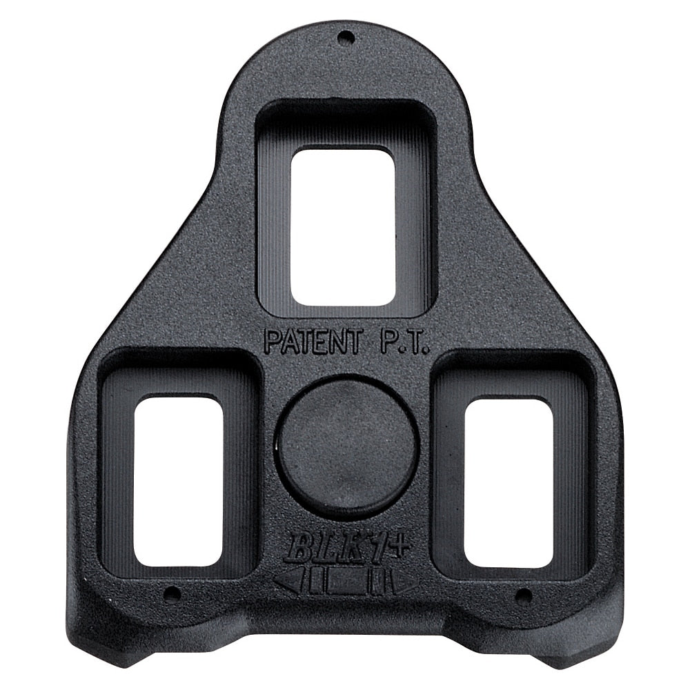 EXUSTAR E-BLK1 ROAD DELTA BLACK 0 DEG. PEDAL CLEAT