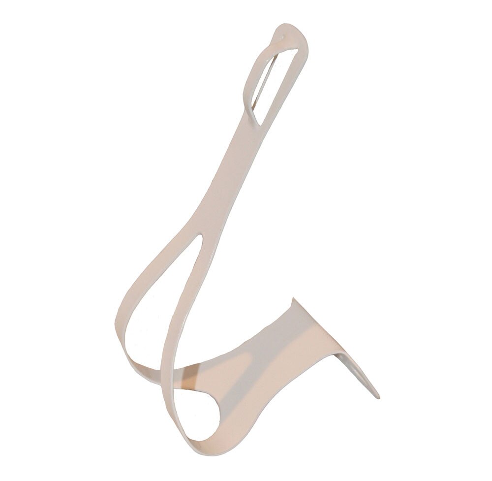 NJ5 STEEL TOE CLIPS WHITE LG