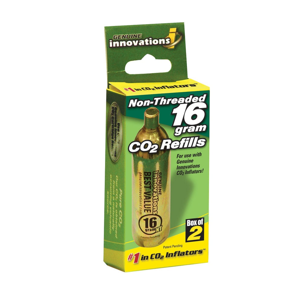 CO2 CARTRIDGE 16G THREADLESS INNOVATIONS 2 PACK