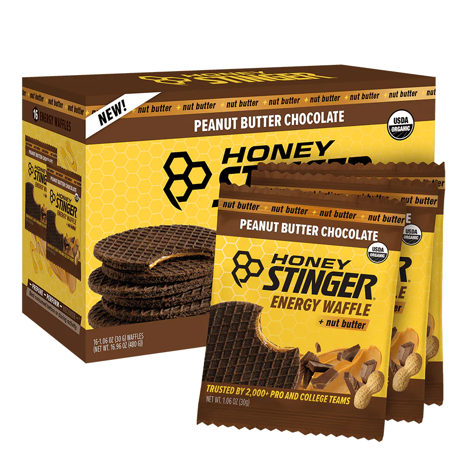 Honey Stinger Energy Waffle - Peanut Butter Chocolate 1.06 OZ