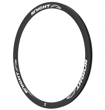 Knight 35 Carbon Rim Clincher Front - White 700c